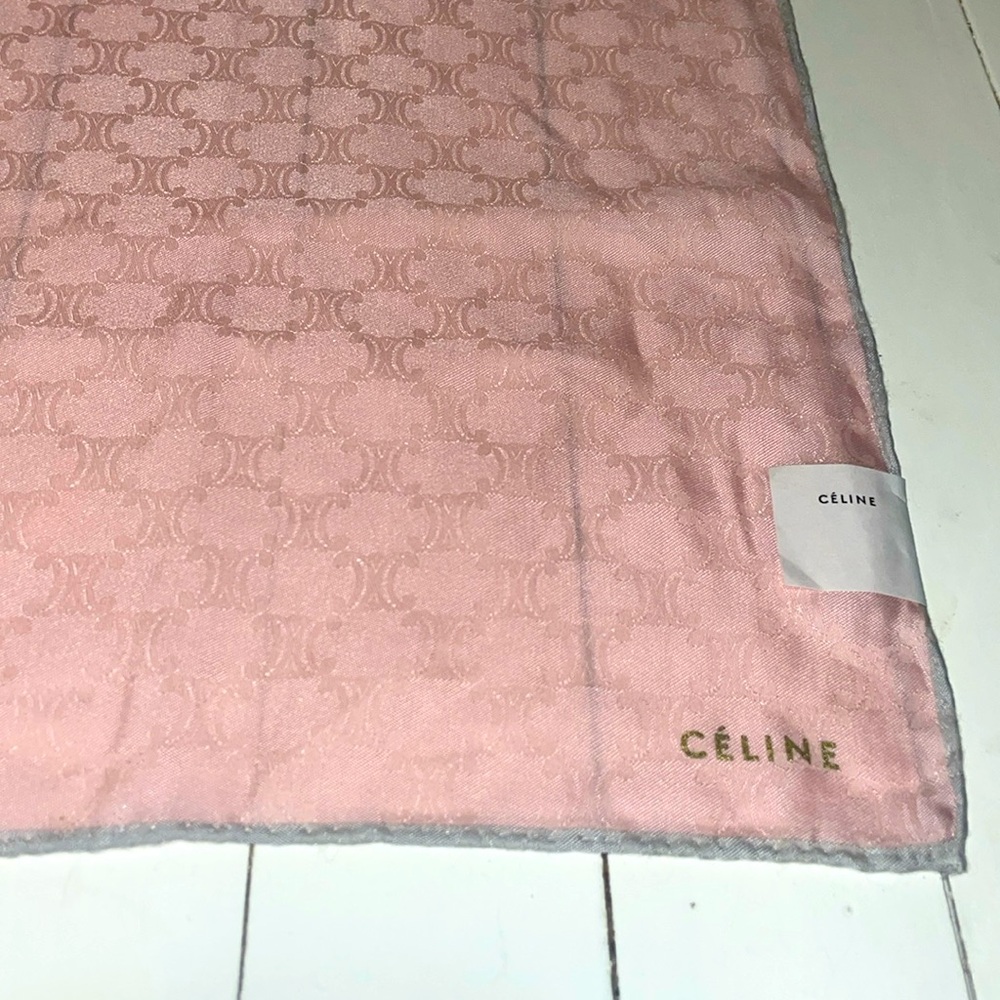 NWOT Pink Celine Scarf